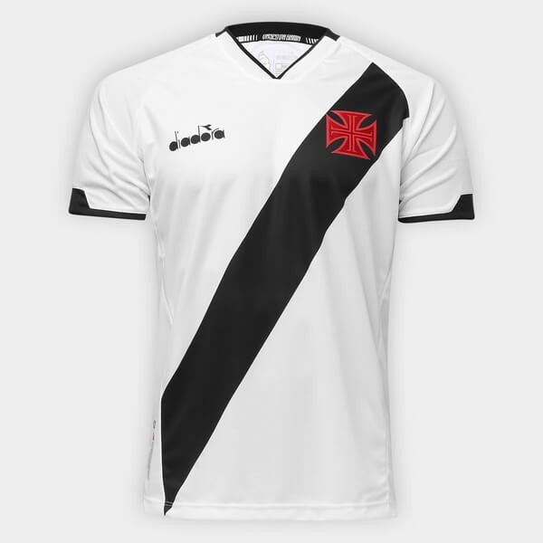 Thailand Trikot Vasco da Gama Diadora Auswarts 2020-21 Weiß Fussballtrikots Günstig